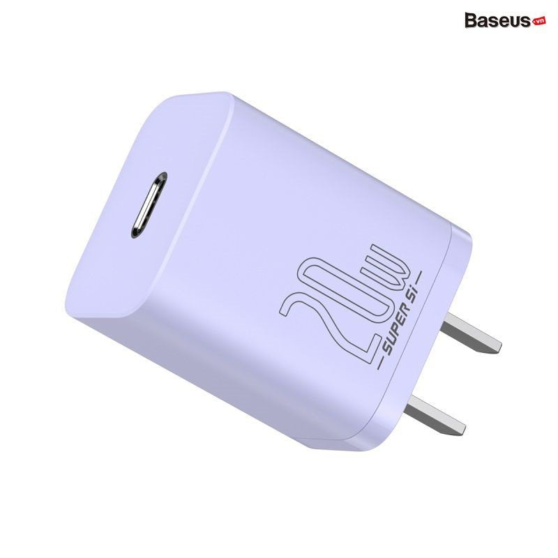 Baseus Super Si Quick Charger Type C W Cn Purple Baseus Pakistan