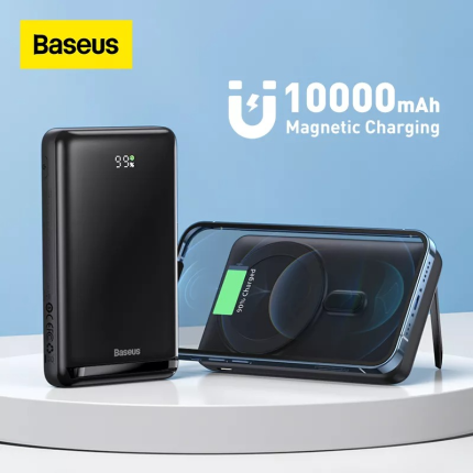 Baseus-Magnetic-Bracket-Wireless-Power-Bank-10000mAh-20W