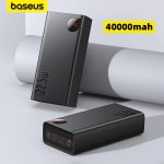 Baseus Adaman Digital Display Quick Charge Power Bank 40000mAh 22.5W Black