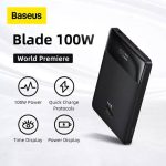 Baseus Blade Series 100W Laptop Fast Charging Power Bank 20000mAh