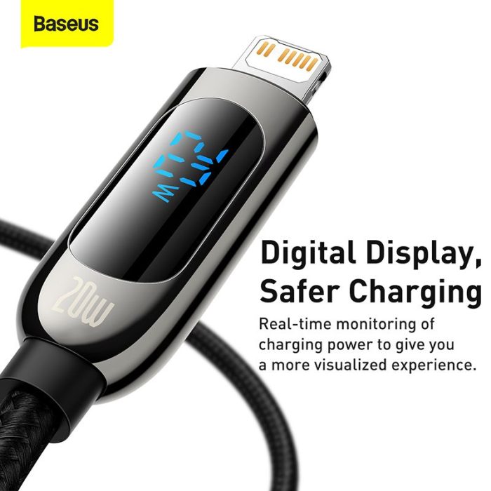 Baseus Display Fast Charging Data Cable Type C To iPhone 20W 1m pakistan