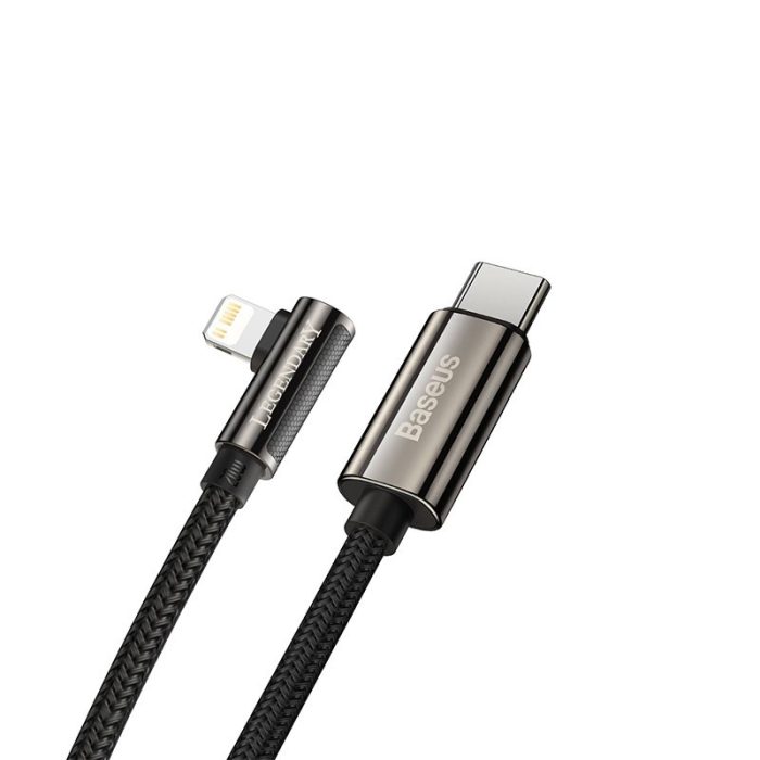 Baseus Legend Series Elbow Fast Charging Data Cable Type-C To iPhone PD 20W - Black Price in Pakistan