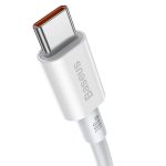 Baseus Superior 100W Fast Charging Type C To Type C Cable White 2m Pakistan