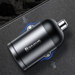 Baseus Tiny Star Mini 30W Fast Charging PPS Car Charge Type-C Port Gray Price in Pakistan 7