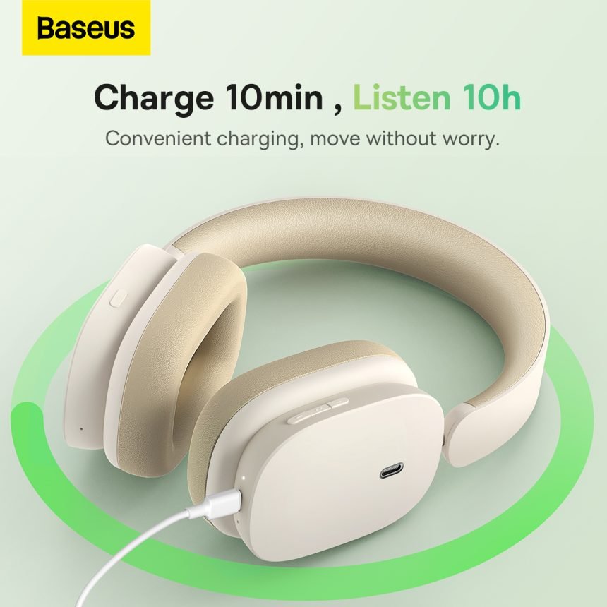 Baseus Bowie H1 Noise Cancelling Wireless Headphones - Baseus Pakistan