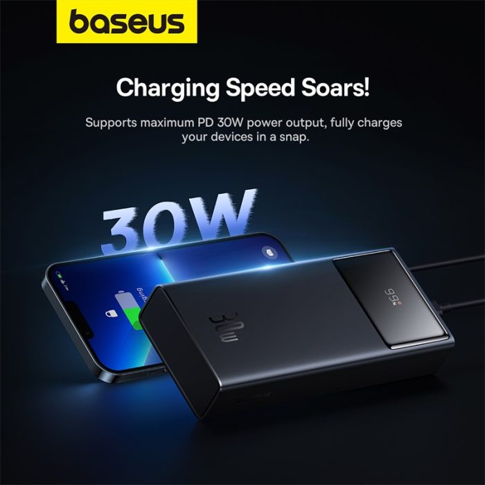 Baseus Star-Lord Digital Display Fast Charging Power Bank 30000mAh 30W