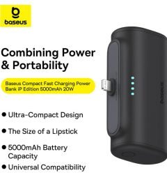 Baseus Compact Fast Charging Power Bank IP Edition 5000mAh 20W