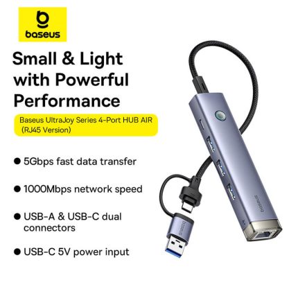 Baseus UltraJoy Series 4-Port HUB AIR