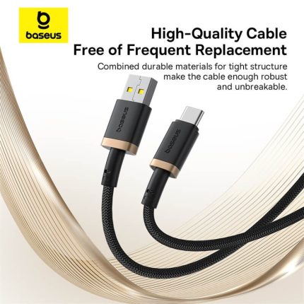 Baseus Dura Charging Cable USB-A to USB-C 60W