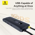Baseus Dual Fast Charging 6-in-1 HUB - Image 3
