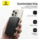 Baseus Airpow Ⅱ Qi2 Magnetic Power Bank 10000mAh 22.5W - Image 3