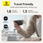 Baseus Airpow Ⅱ Qi2 Magnetic Power Bank 10000mAh 22.5W - Image 4