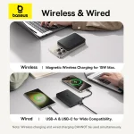 Baseus Airpow Ⅱ Qi2 Magnetic Power Bank 10000mAh 22.5W - Image 5