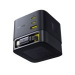 Baseus Super GaN Desktop Charger with Retractable Cable 3C+U 100W US - Image 5