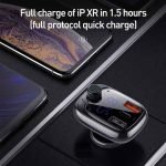 Baseus T Shaped S-13 Car Bluetooth MP3 Player (PPS Fast Charger Edition) - Image 2
