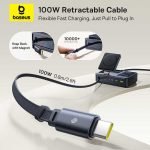Baseus Nomos Qi2 5-in-1 Desktop Charger with Retractable Cable - Image 2