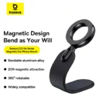 Baseus C02 Go Series Magnetic Car Phone Mount (Stick-on Type) - Image 2