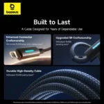 Baseus Lit Button-Control Fast Charging Data Cable USB-C to iP 20W - Image 4