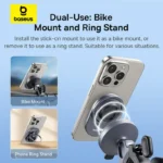Baseus PrimeTrip Series Stick-on Type Bike Phone Mount - Image 2
