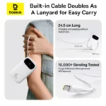Baseus EnerFill FC31 Qpow 3 Digital Display Power Bank 20000mAh 45W - Image 3