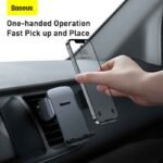 Baseus Easy Control Clamp Car Mount Holder (Air Outlet Version) - Image 5