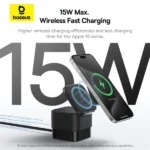Baseus MagPro 2-in-1 Magnetic Wireless Charger 25W