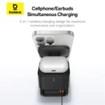 Baseus MagPro 2-in-1 Magnetic Wireless Charger 25W - Image 2