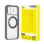 Baseus iPhone 17 Pro Max HoopRing Magnetic Phone Case with 360° Stand - Image 2