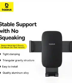 Baseus Metal Age 3 Gravity Car Mount (Air Vent Version)