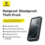 Baseus PrimeTrip VB1 RainShield Case for Bike Handlebar Mount - Image 2