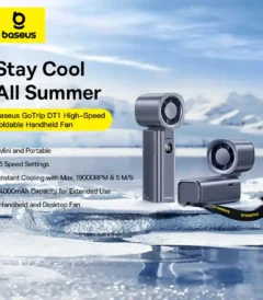 Baseus GoTrip DT1 High-Speed Foldable Handheld Fan