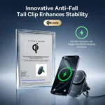 Baseus PrimeTrip VC1 Pro Magnetic Wireless Charging Car Mount Qi2 Air Vent Version - Image 2