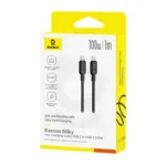 Baseus Silky Fast Charging Cable Type-C to Type-C 100W - Image 3
