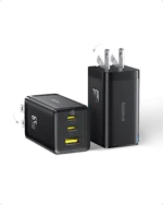 Baseus GaN5 Pro Fast Charger 2C+U 65W US Pack of 2 - Image 2