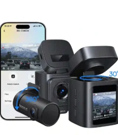Baseus PrimeTrip VD1 Dash Cam Front 3K + Rear 1080p