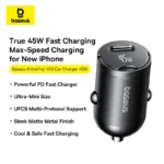 Baseus PrimeTrip VP2 Car Charger 45W