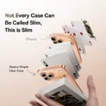 Baseus Simple iPhone 17 Pro / Pro Max Clear Phone Case - Image 3