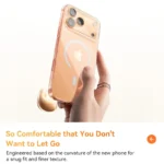 Baseus Crystal iPhone 17 Pro Max Clear Slim Magnetic Phone Case - Image 2