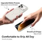 iPhone 17 Pro Max Magnetic Case Baseus Colorful Liquid Silicone - Image 3