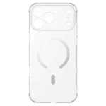 iPhone 17 Clear Magnetic Phone Case Baseus Crystal Touch Button Version