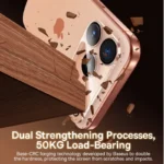 iPhone 17 Lens Protector Baseus Crystal HD Full-Frame (Pack of 2 with 2 Cleaning Kits) - Image 3