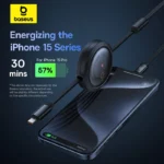 Baseus Free2Draw Retractable Crystal Fast Charging Data Cable Type-C to M+L+C 100W - Image 2
