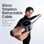 Baseus PrimeTrip VR1 Car Charger with Retractable Cable (U+C)+Type-C 60W - Image 2