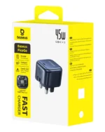 Baseus PicoGo AE11 GaN Fast Charger 1C 45W UK - Image 3