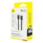 Baseus Dynamic 4 Fast Charging Data Cable USB-C to USB-C 100W 2m - Image 3
