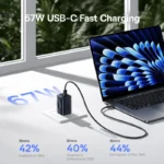 Baseus PicoGo AE11 67W Fast Charger 2C+U US - Image 2