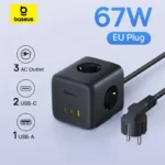 Baseus EnerFill FA11 Cube Power Strip 3AC+1U+1C 67W 1.5m EU