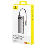 Baseus Metal Gleam Series 7-in-1 USB HUB NEW - Image 3