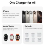 Baseus PicoGo AF21 Portable 3-in-1 Qi2.2 Wireless Charger 35W - Image 3