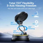 Baseus PrimeTrip VC2 Flex Pro Magnetic Wireless Car Charger Mount Suction Cup Version - Image 2